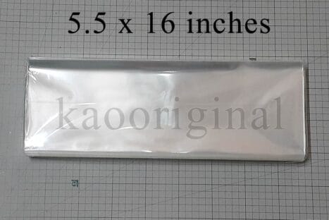 OPP Plastic bags <br> ถุงแก้ว <br> SKU: 9018